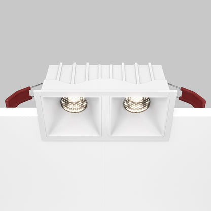 Maytoni downlight Alfa LED 10W 36° zápustné čtvercové svítidlo bílé