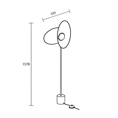 Maytoni Evolution LED stojací svítidlo