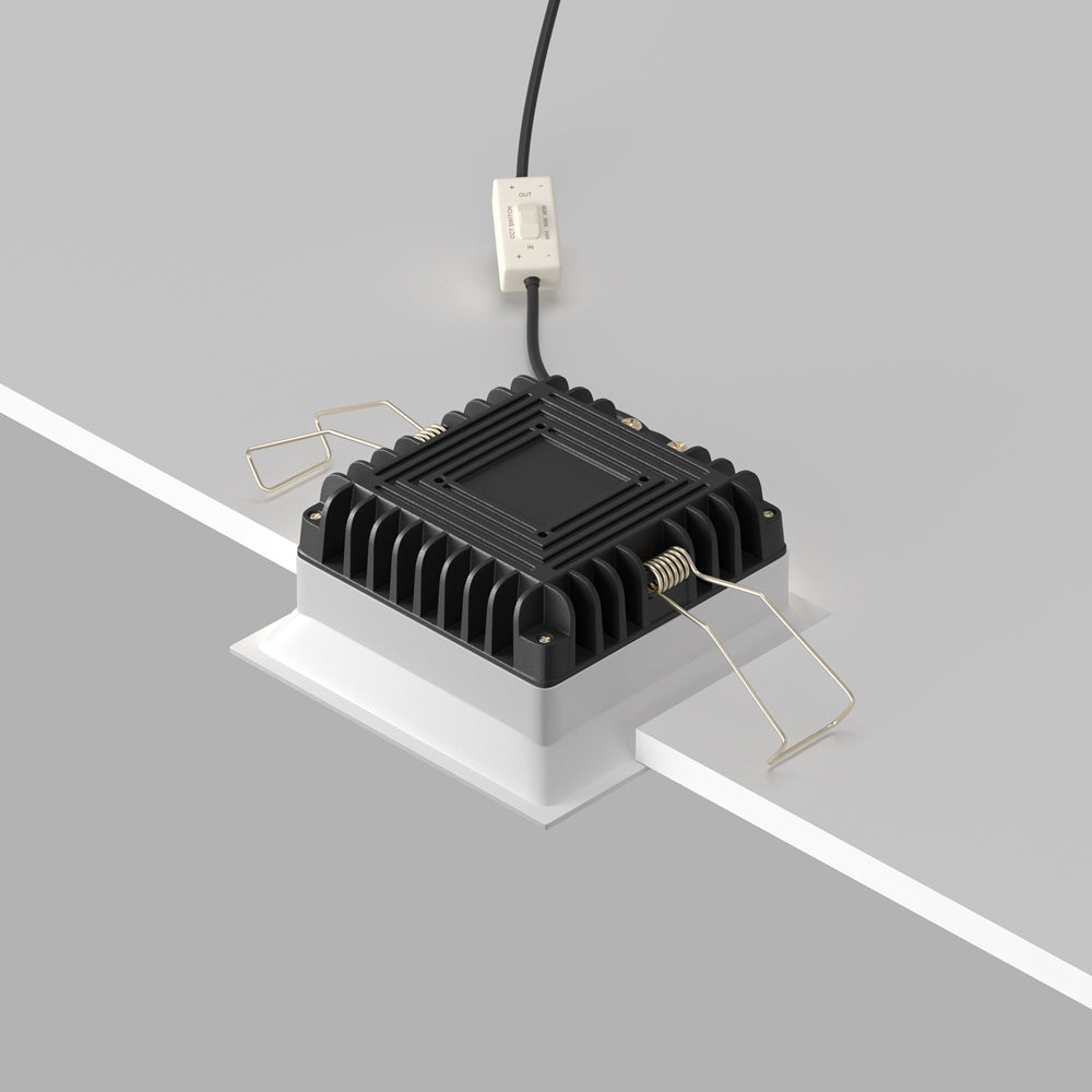 Maytoni downlight Okno LED 100° zápustné čtvercové svítidlo