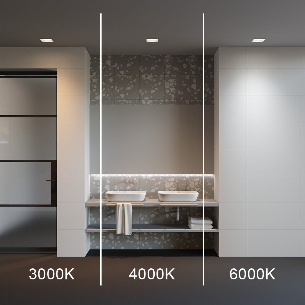 Maytoni downlight Okno LED 100° zápustné čtvercové svítidlo