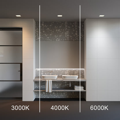 Maytoni downlight Okno LED 100° zápustné čtvercové svítidlo
