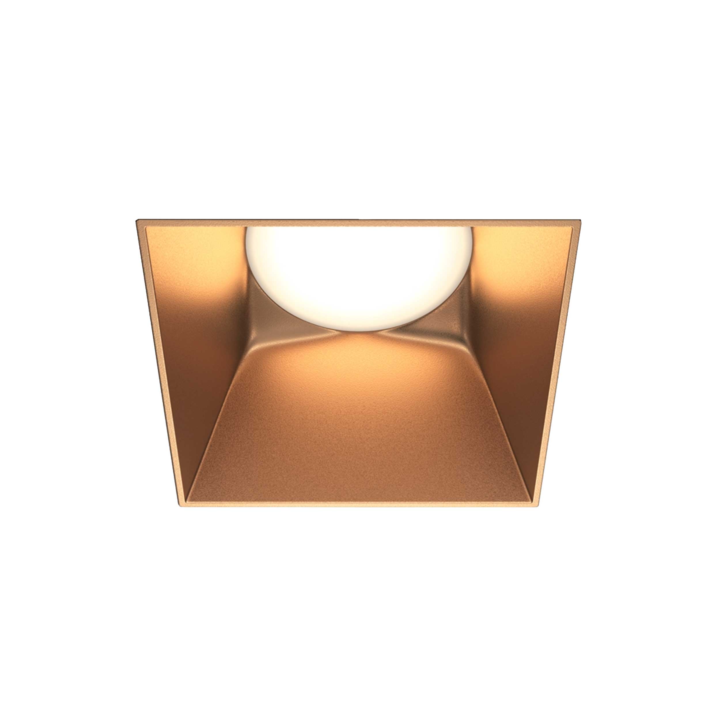 Maytoni downlight Share GU10 zápustné čtvercové svítidlo