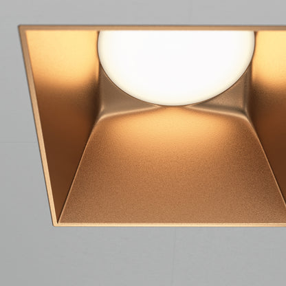 Maytoni downlight Share GU10 zápustné čtvercové svítidlo