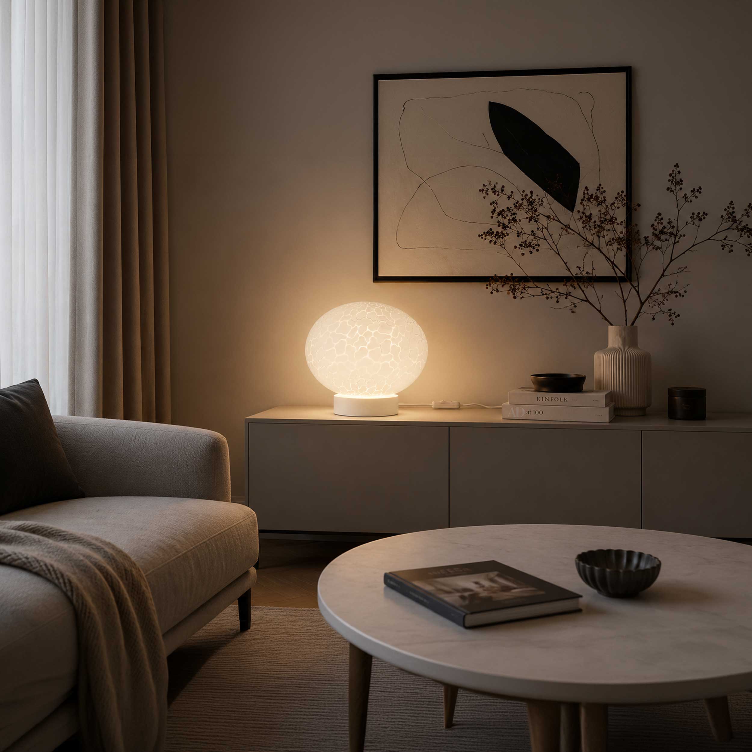 Maytoni Spume LED stolní svítidlo