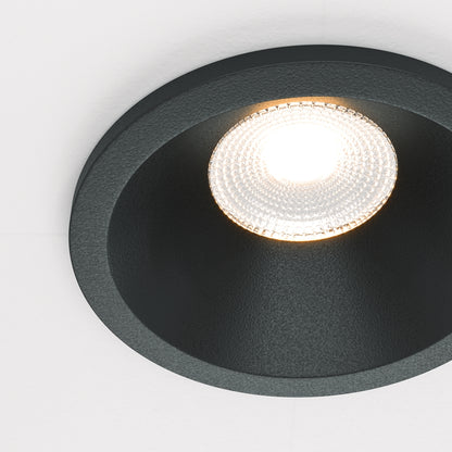 Maytoni downlight Zoom LED 60° zápustné kruhové svítidlo černé