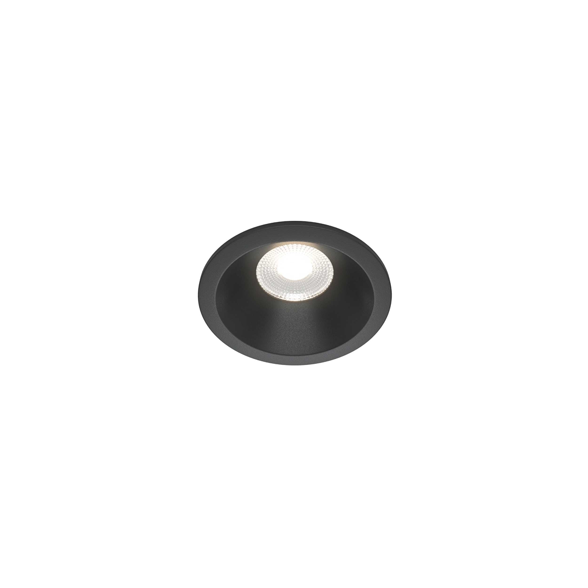 Maytoni downlight Zoom LED 60° zápustné kruhové svítidlo černé