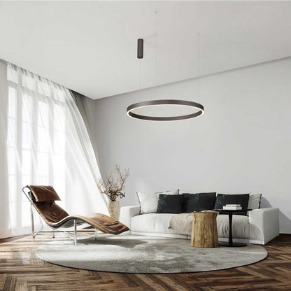 Nova Luce Elowen LED závěsné kruhové svítidlo