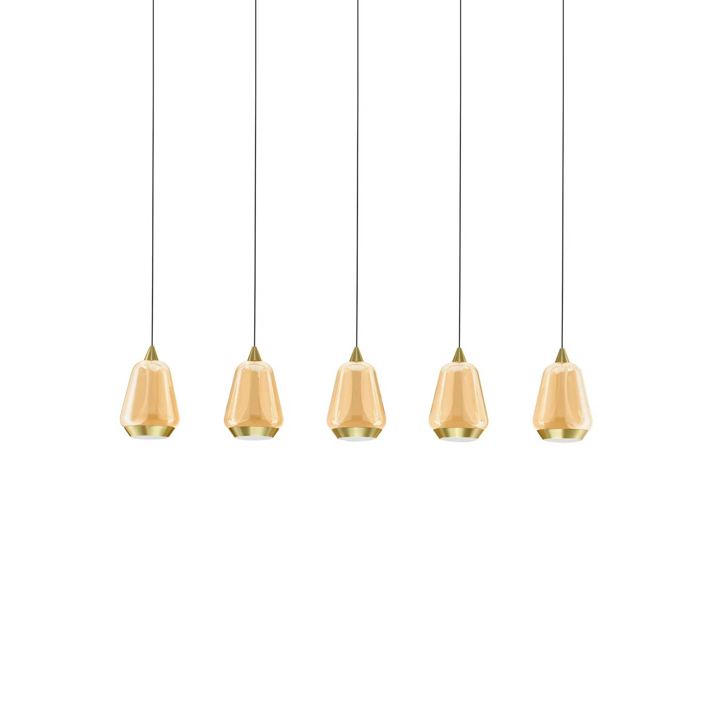 Nova Luce Alish LED závěsné svítidlo podélné