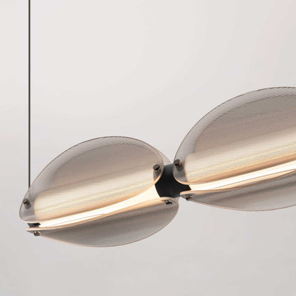 Nova Luce Noir LED závěsné svítidlo podélné