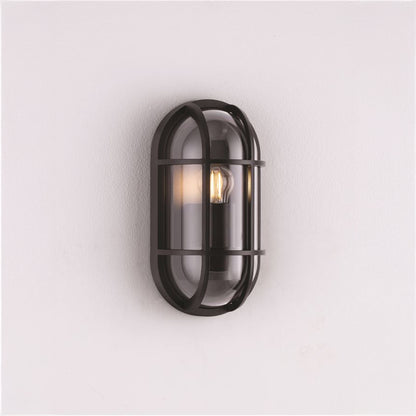 Nova Luce Amel E27 nástěnné oválové svítidlo IP65