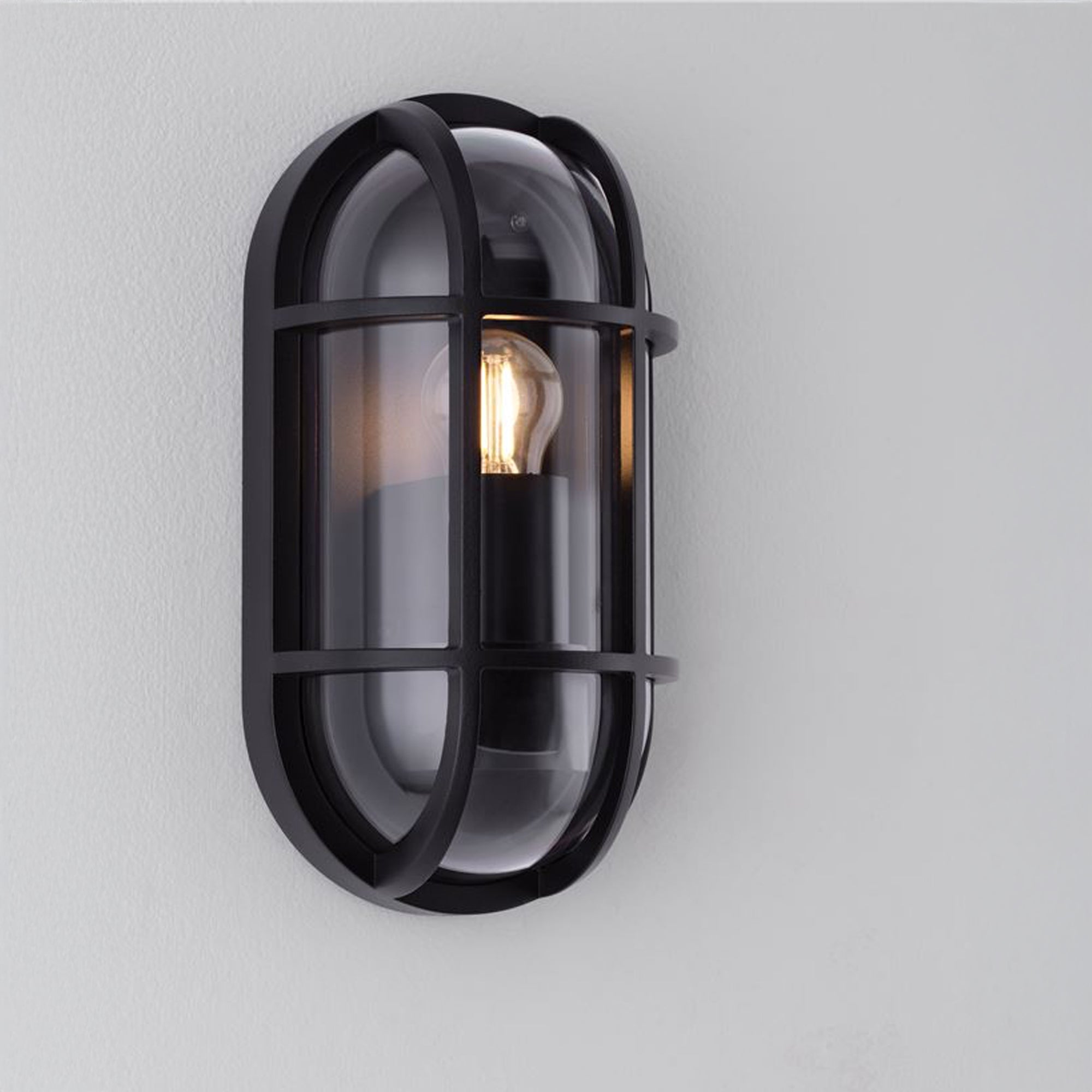 Nova Luce Amel E27 nástěnné oválové svítidlo IP65