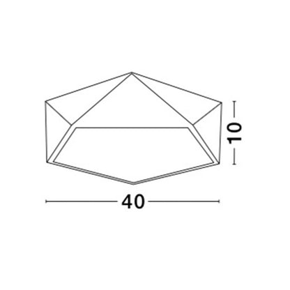 Nova Luce Noelia LED stropné svietidlo