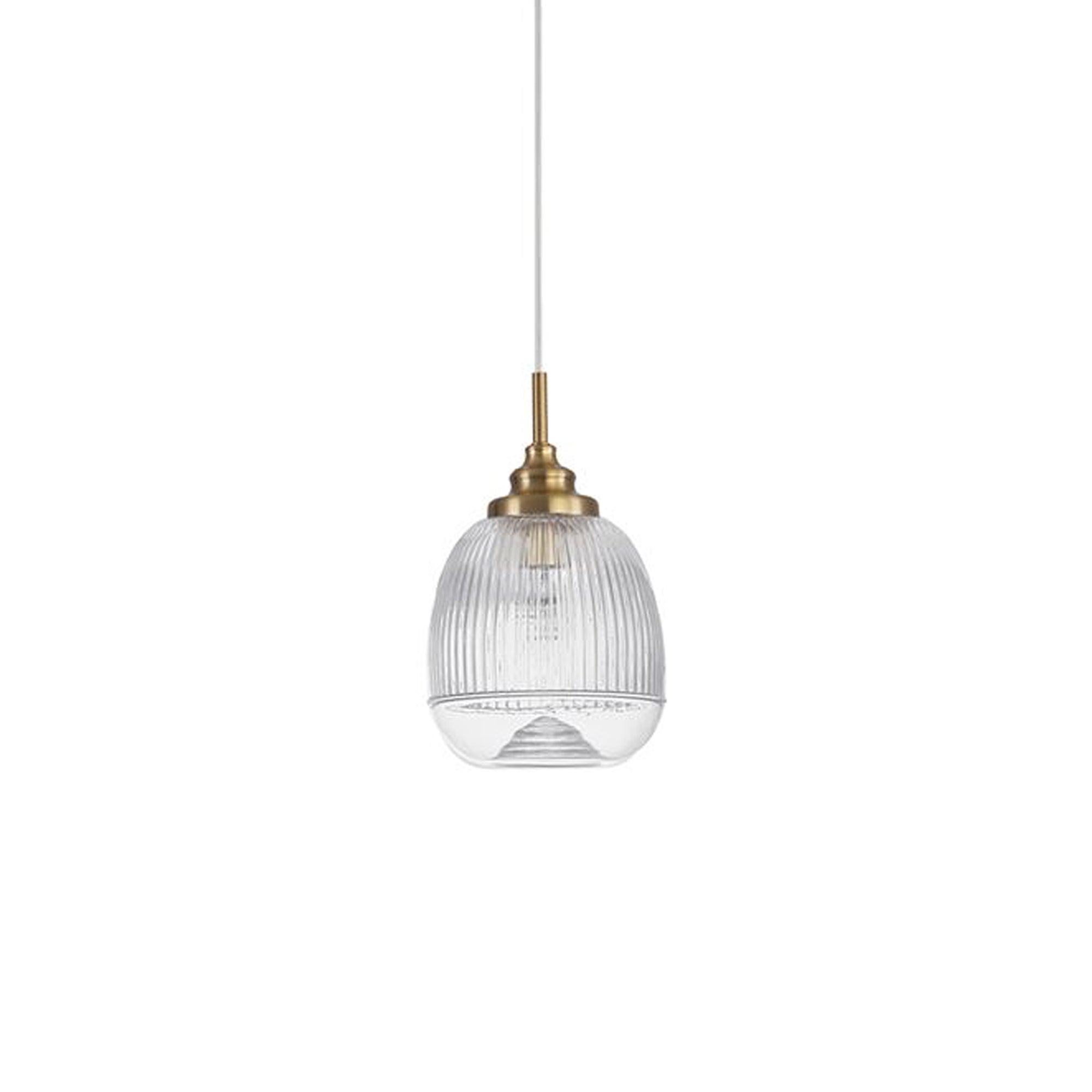 Nova Luce Mond E14 skleněné závěsné svítidlo