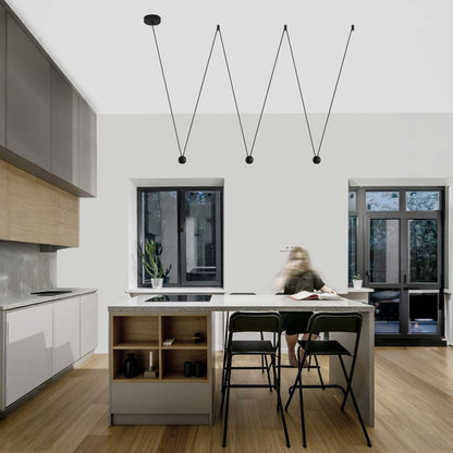 Nova Luce Nocci LED závěsné svítidlo s lankovým vedením