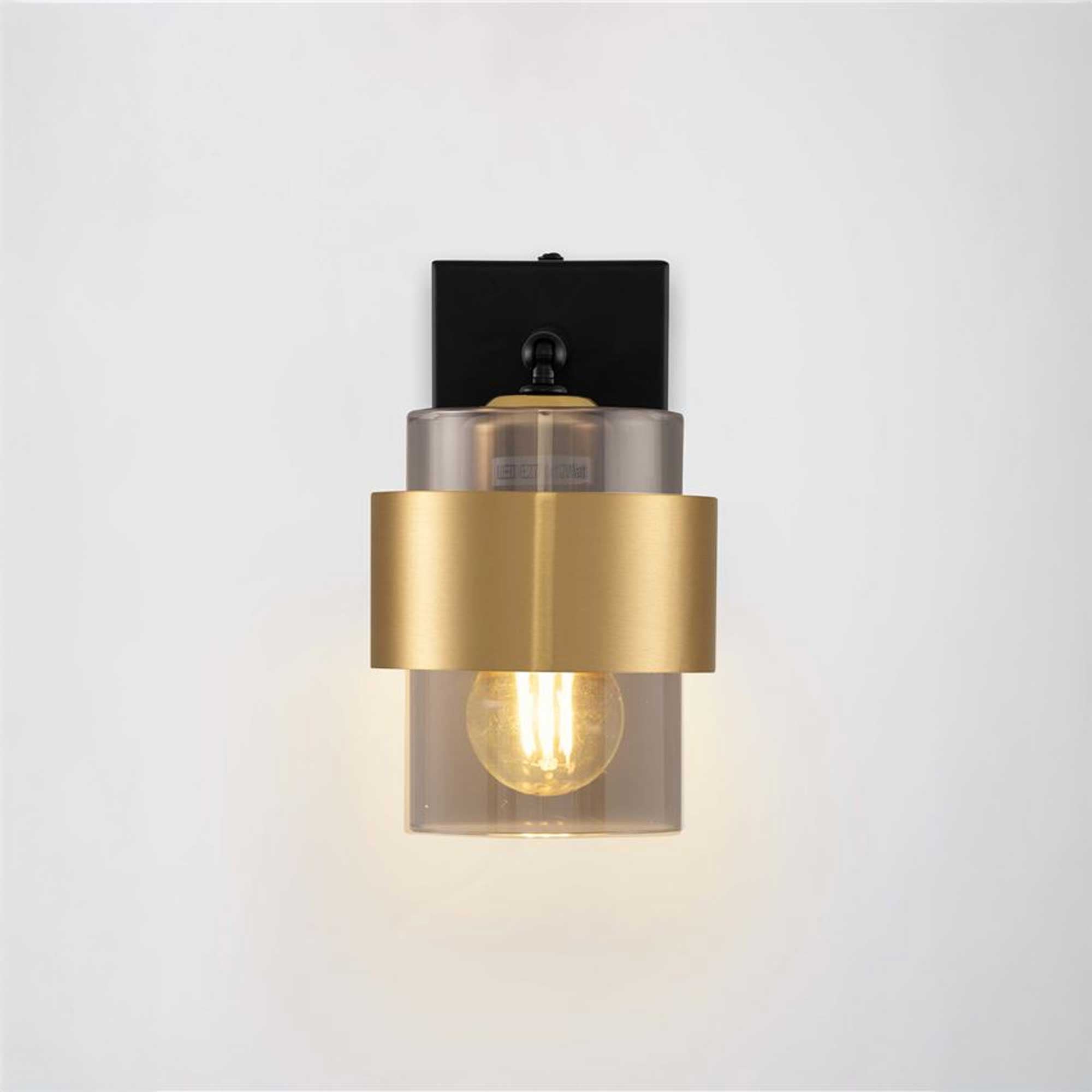 Nova Luce Sianna E27 skleněné nástěnné svítidlo