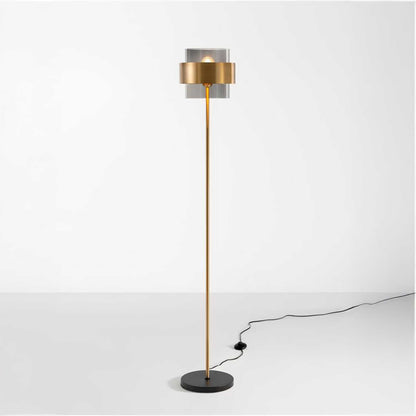 Nova Luce Sianna E27 skleněné stojací svítidlo