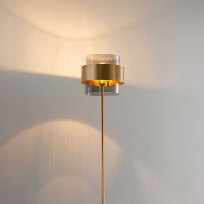 Nova Luce Sianna E27 skleněné stojací svítidlo