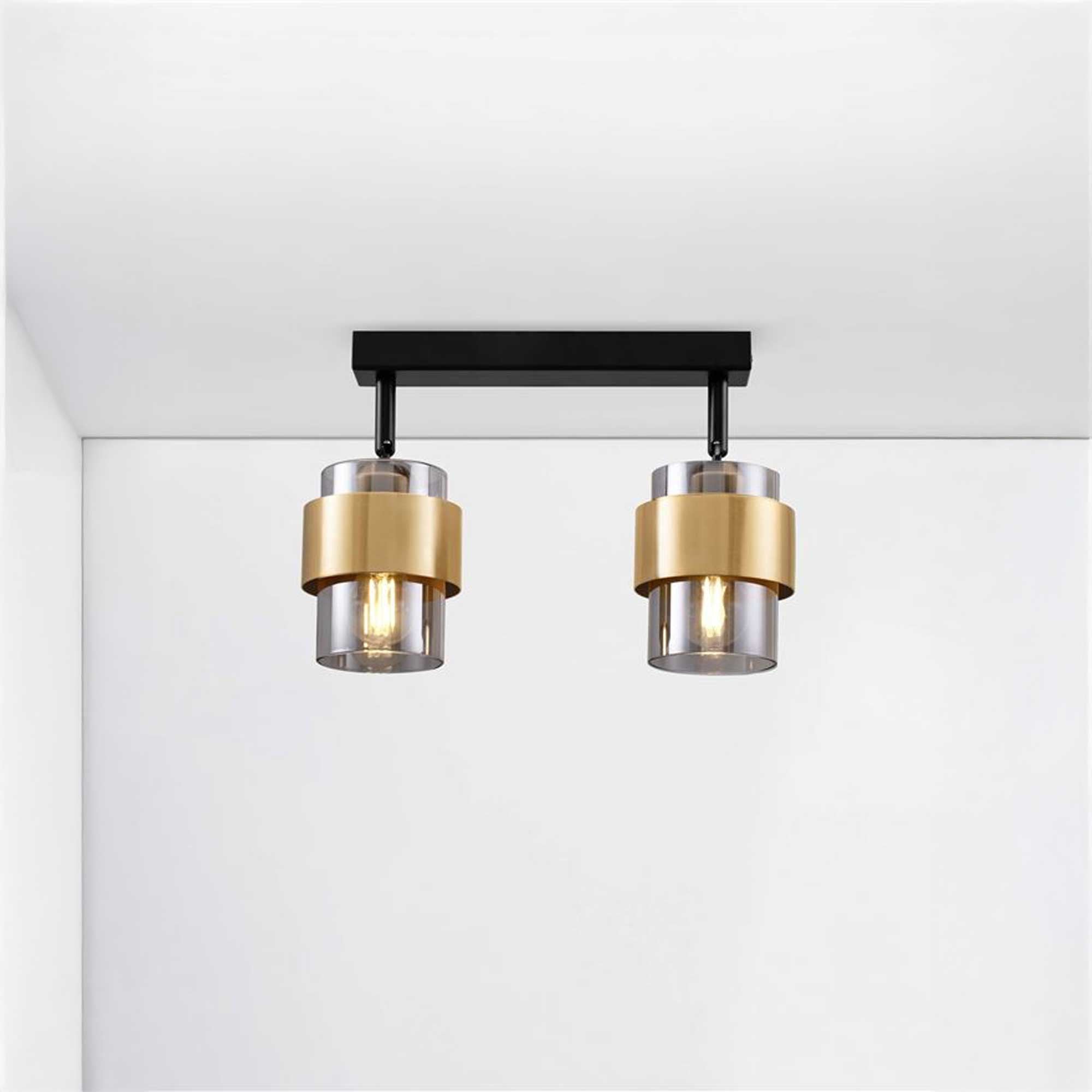 Nova Luce Sianna E27 skleněné stropní svítidlo