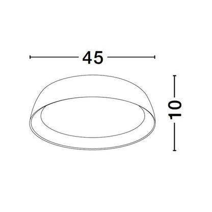 Nova Luce Sigi LED stropní svítidlo