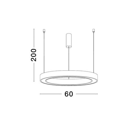 Nova Luce Sting LED Rundes  dimmbar