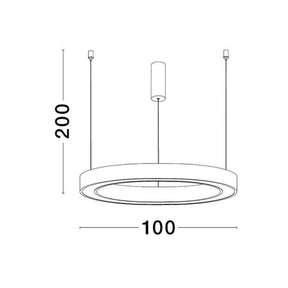 Nova Luce Sting LED Rundes  dimmbar