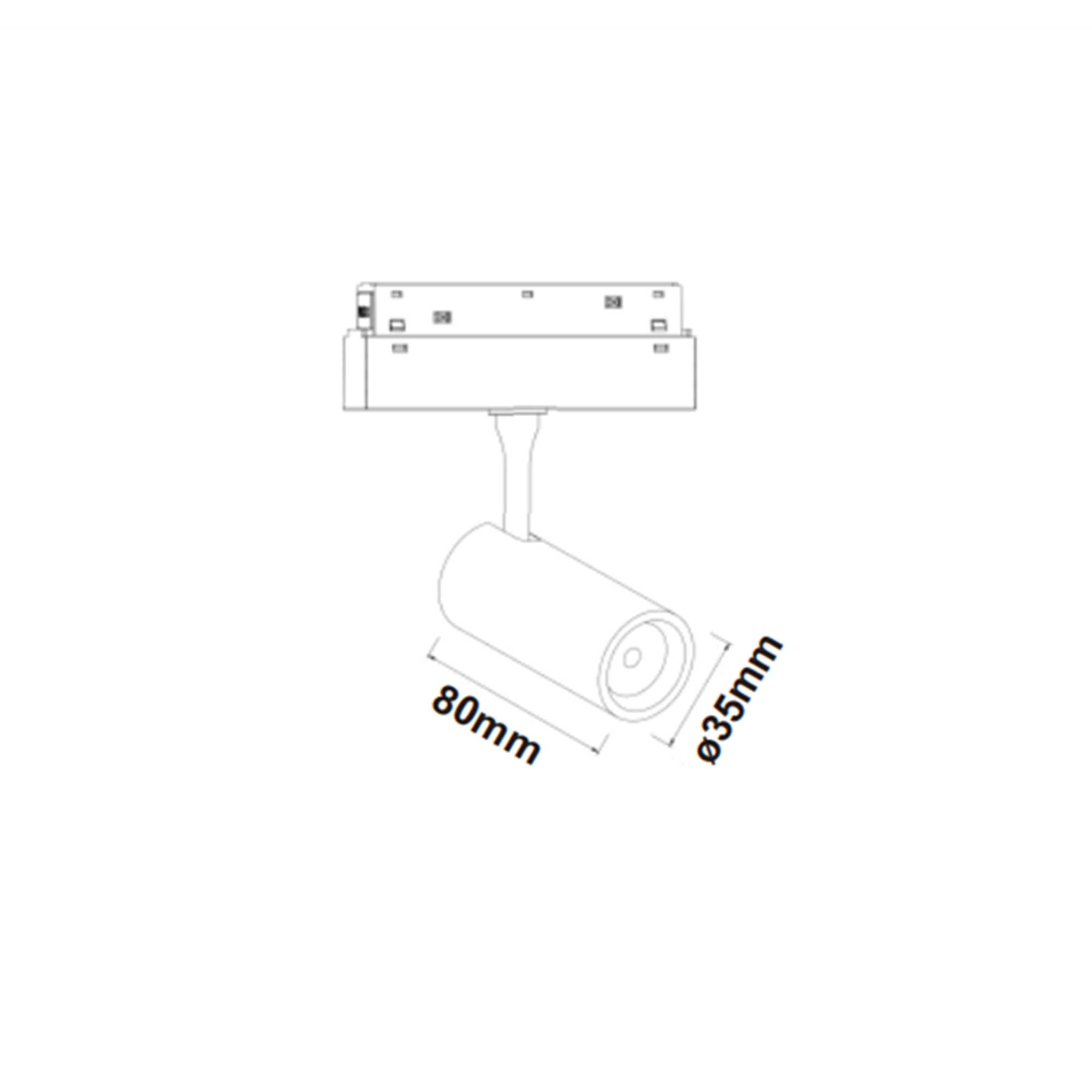 Magneto LED  für 48V Streifen