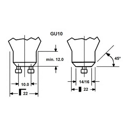 LED Sylvania RefLED Superia Retro GU10 345lm 3000K