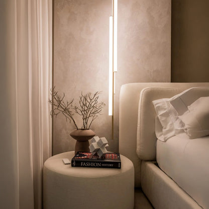 Marset Ambrosia V3 LED zlaté zabudované závěsné vertikální svítidlo