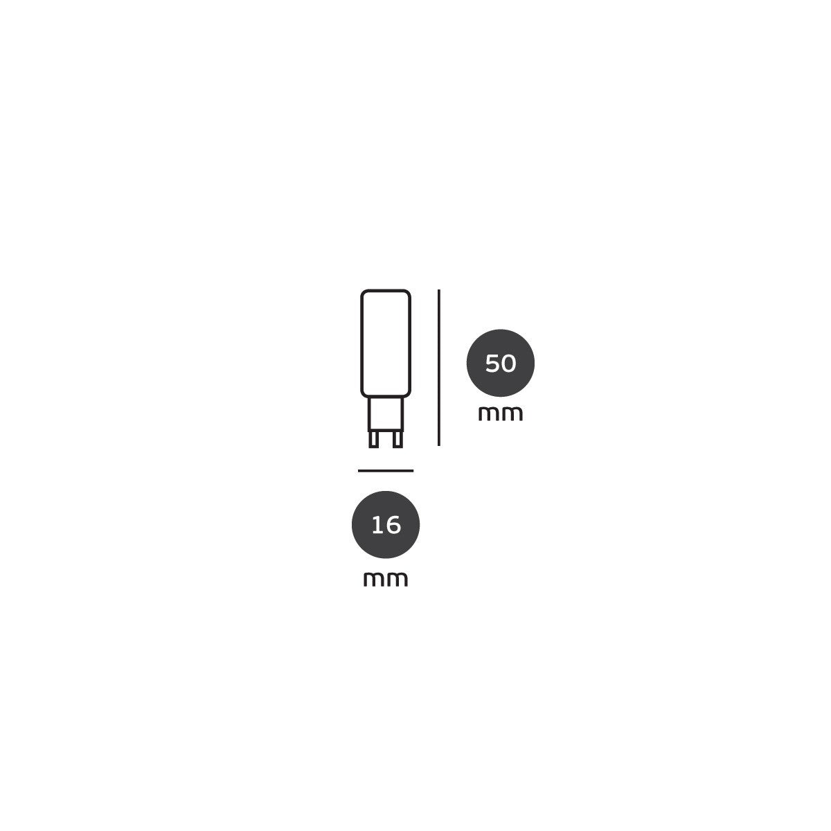 LED žárovka VK Light G9 3W Stmívatelná