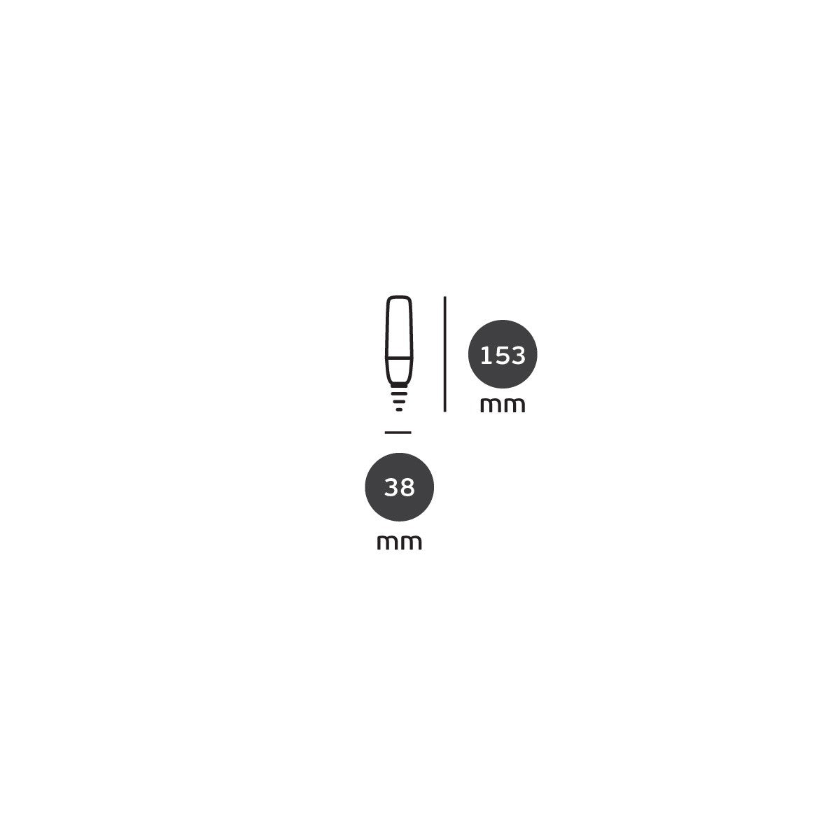 LED žárovka VK Light Long E27 12W