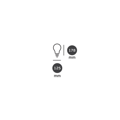 LED žárovka VK Light Globo Filament Pink Copper E27 ø125 2700K 7W Stmívatelná