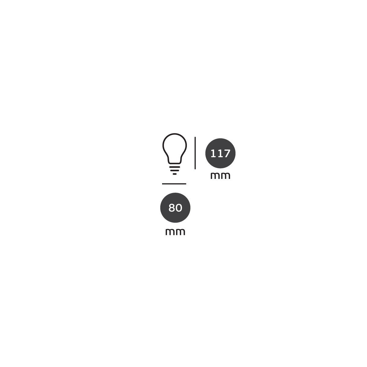 LED žárovka VK Light Globo Filament Milky E27
