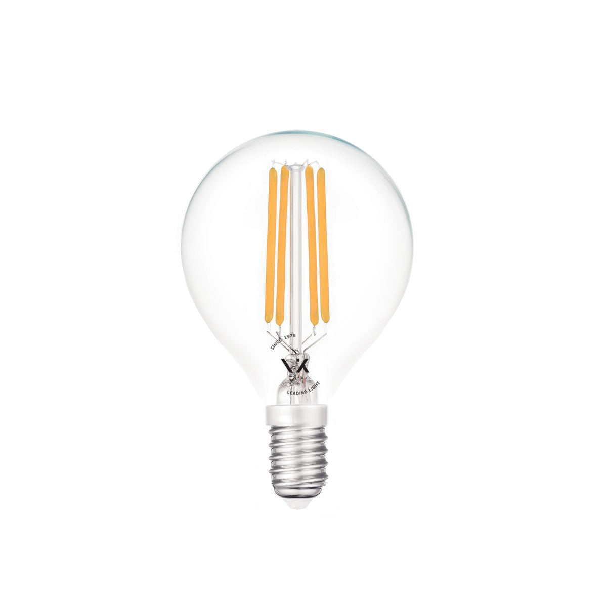 LED žárovka VK Light Mini Globe Filament Clear E14
