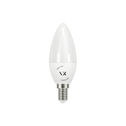 LED žárovka VK Light Candle Plastic E14 9W Stmívatelná