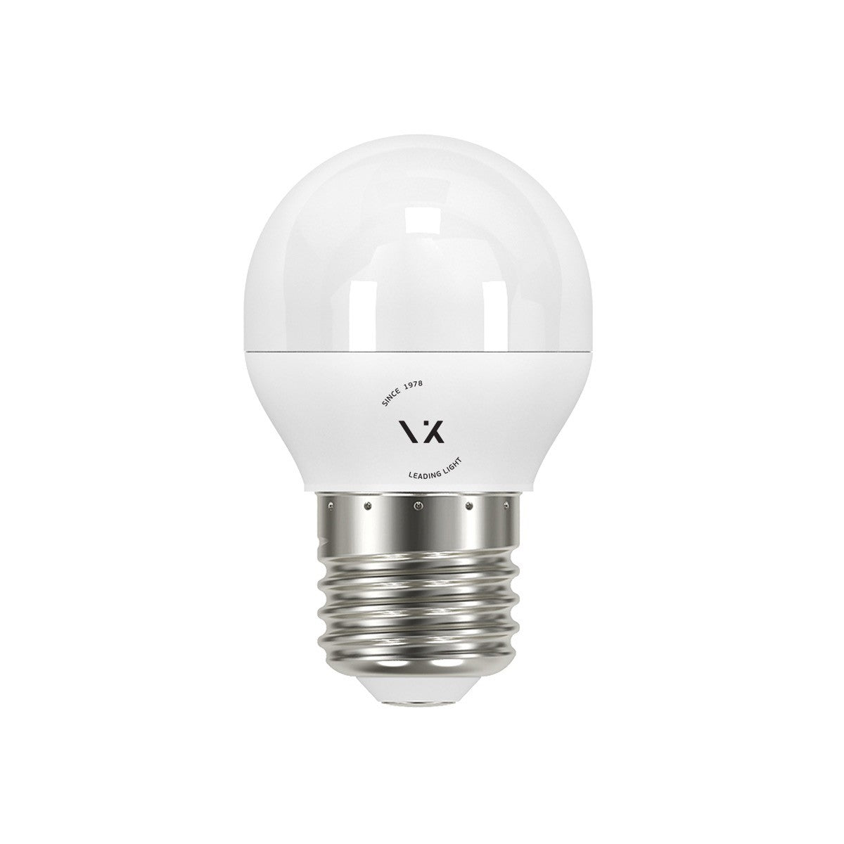 LED žárovka VK Light Mini Globe Plastic E27 810lm ø45 9W Stmívatelná