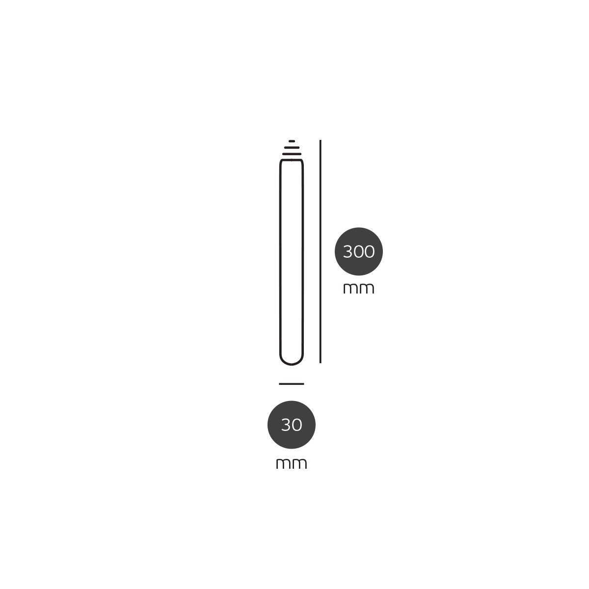 LED žárovka VK Light Spiral Filament Candle E27 2700K 5W Stmívatelná