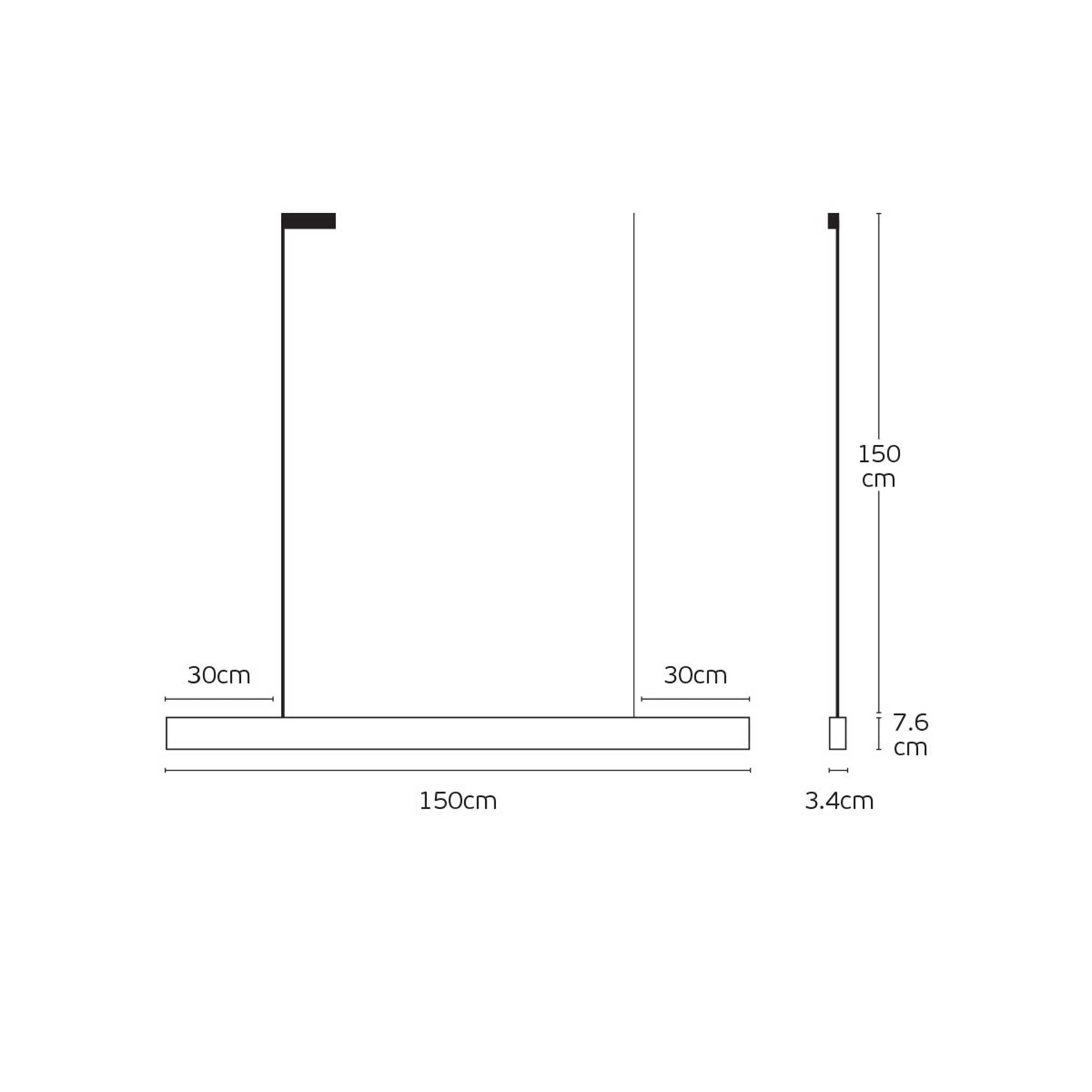 VK Light Apete LED závěsné svítidlo