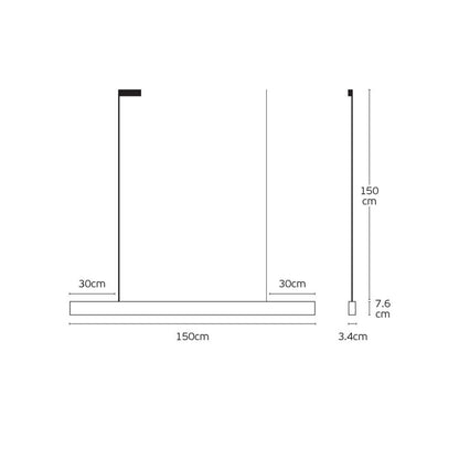 VK Light Apete LED závěsné svítidlo