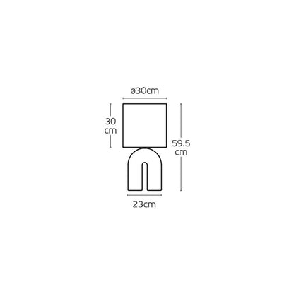 VK Light Arch E27 stolní svítidlo