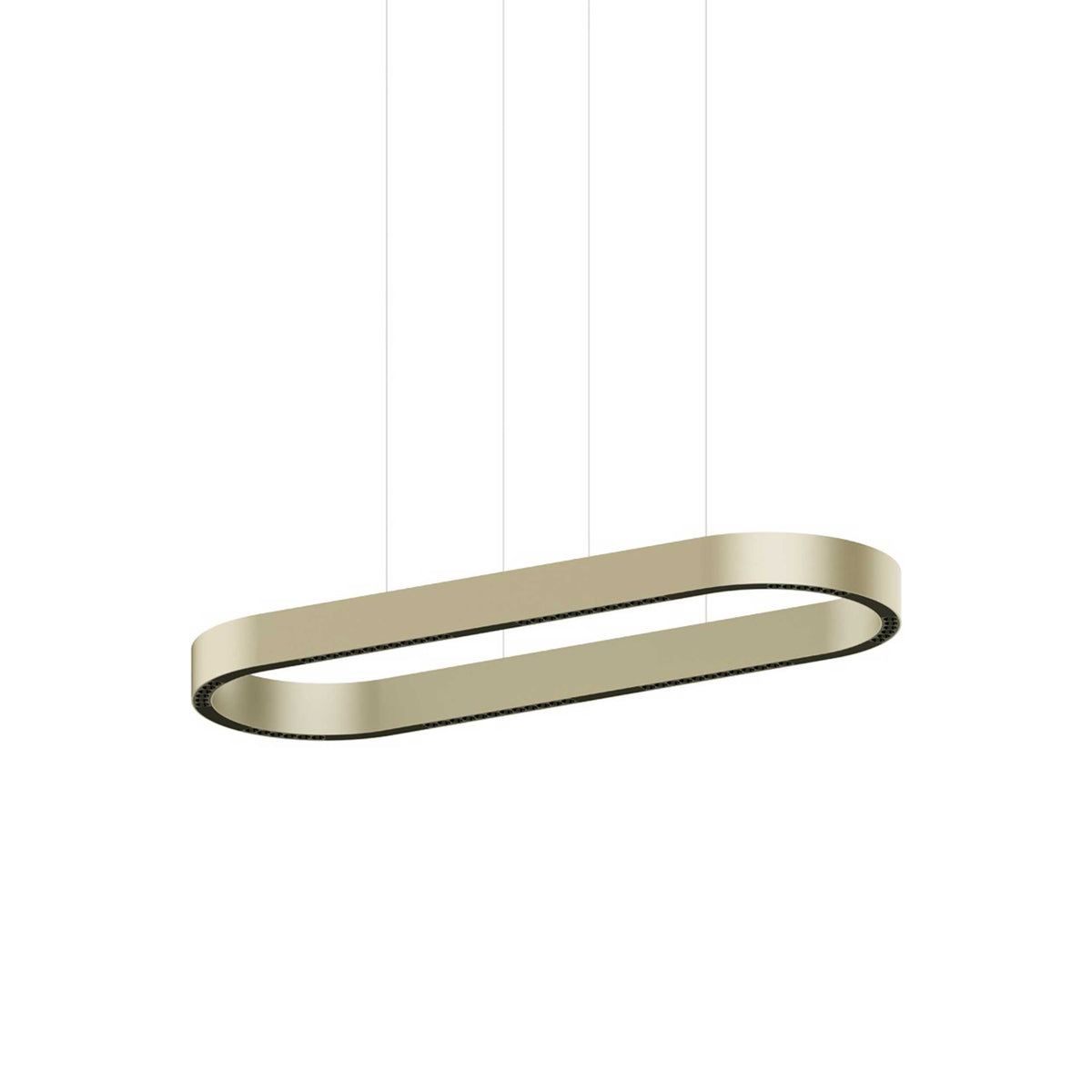 VK Light Aria LED závěsné svítidlo oválné