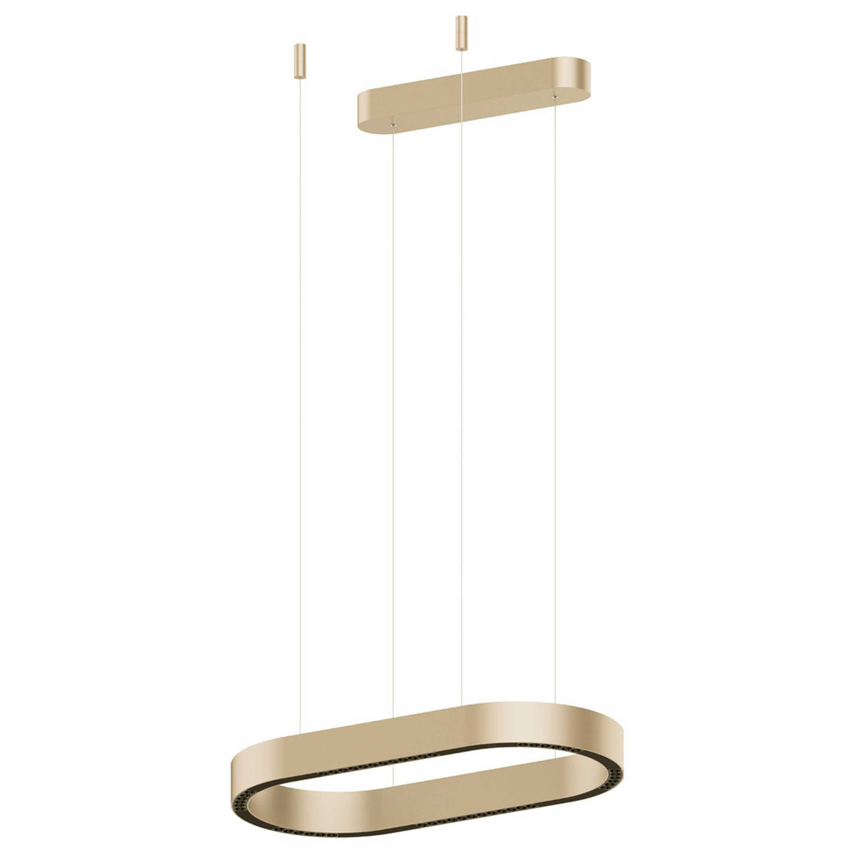 VK Light Aria LED závěsné svítidlo oválné