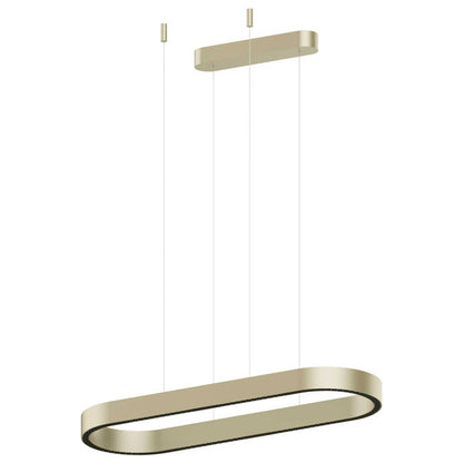 VK Light Aria LED závěsné svítidlo oválné