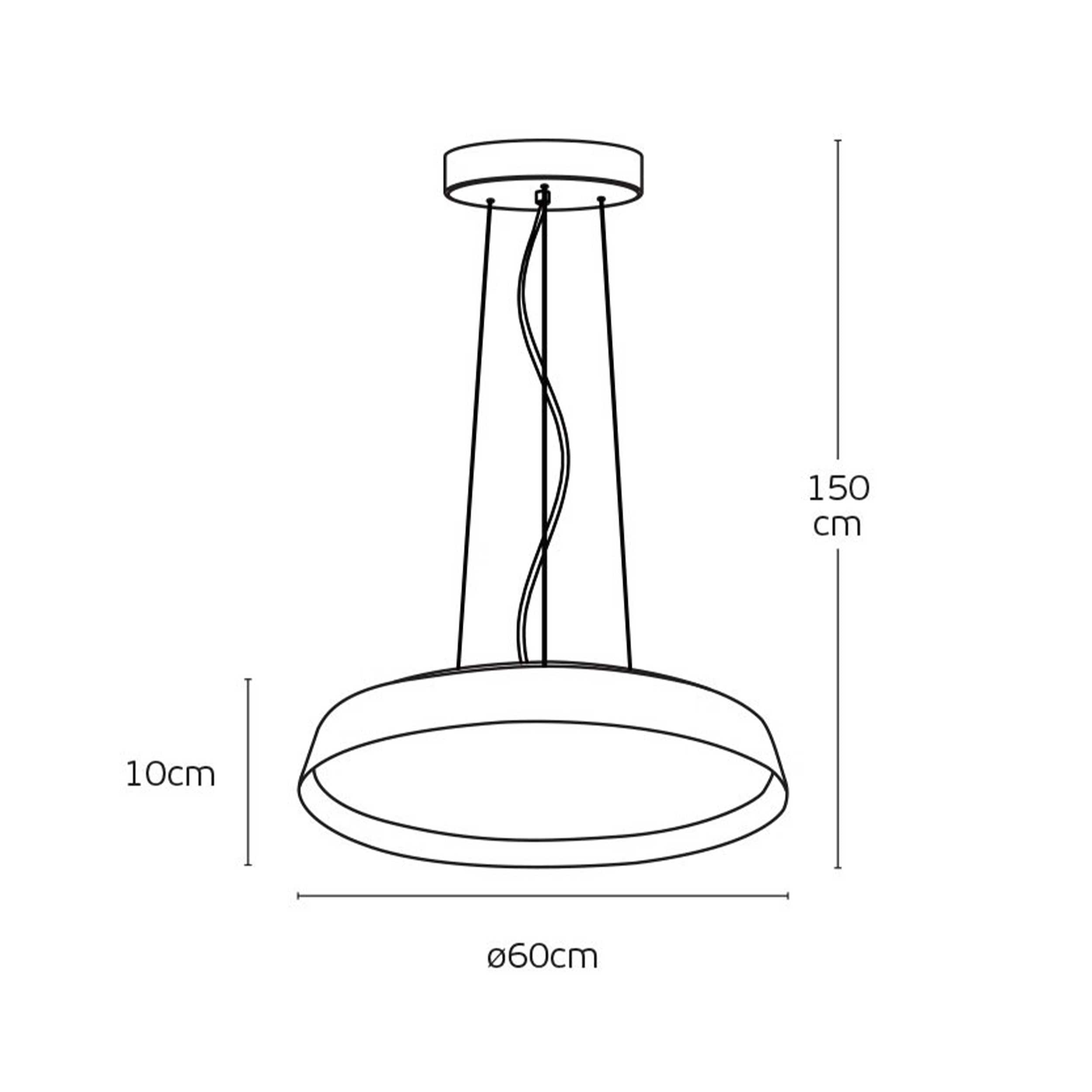 VK Light Eleso LED závěsné svítidlo