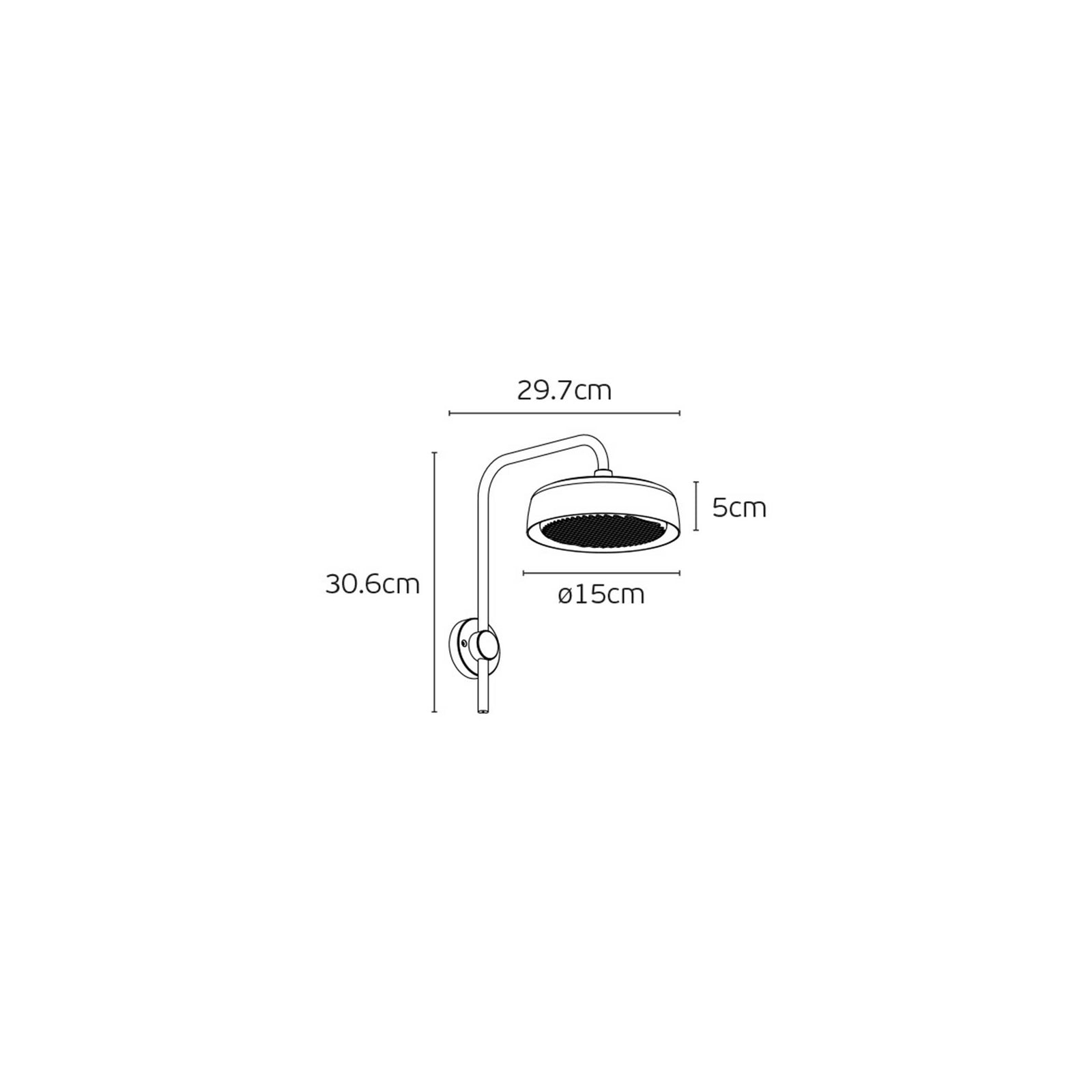 VK Light Jade LED nástěnné svítidlo IP65