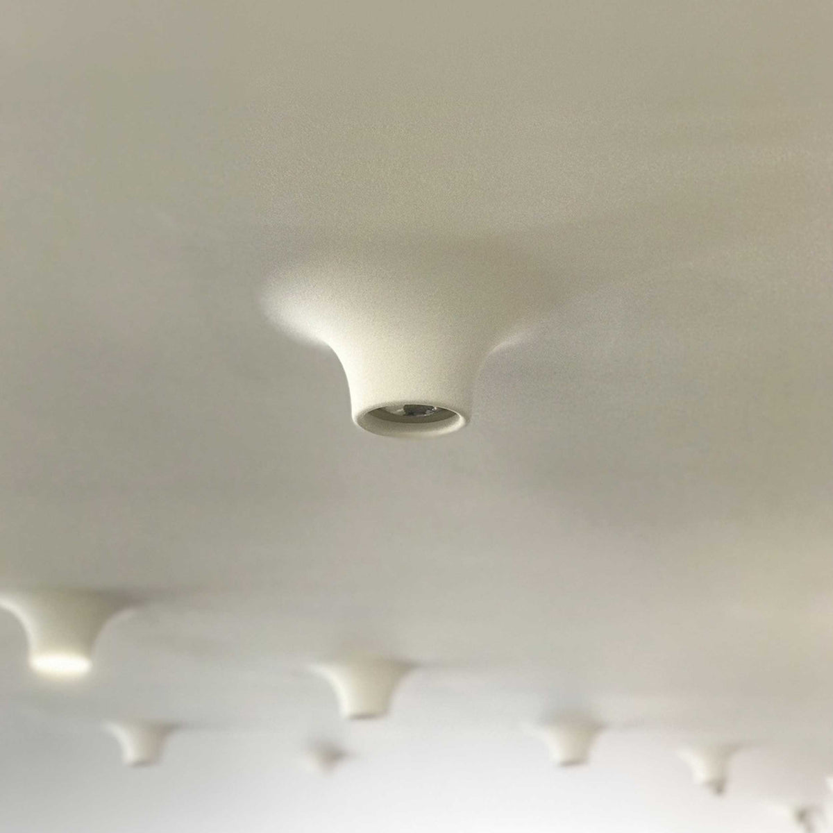 VK Light Downlight Trimless sádrové GU10 zápustné svítidlo s vystupujícím tubusem