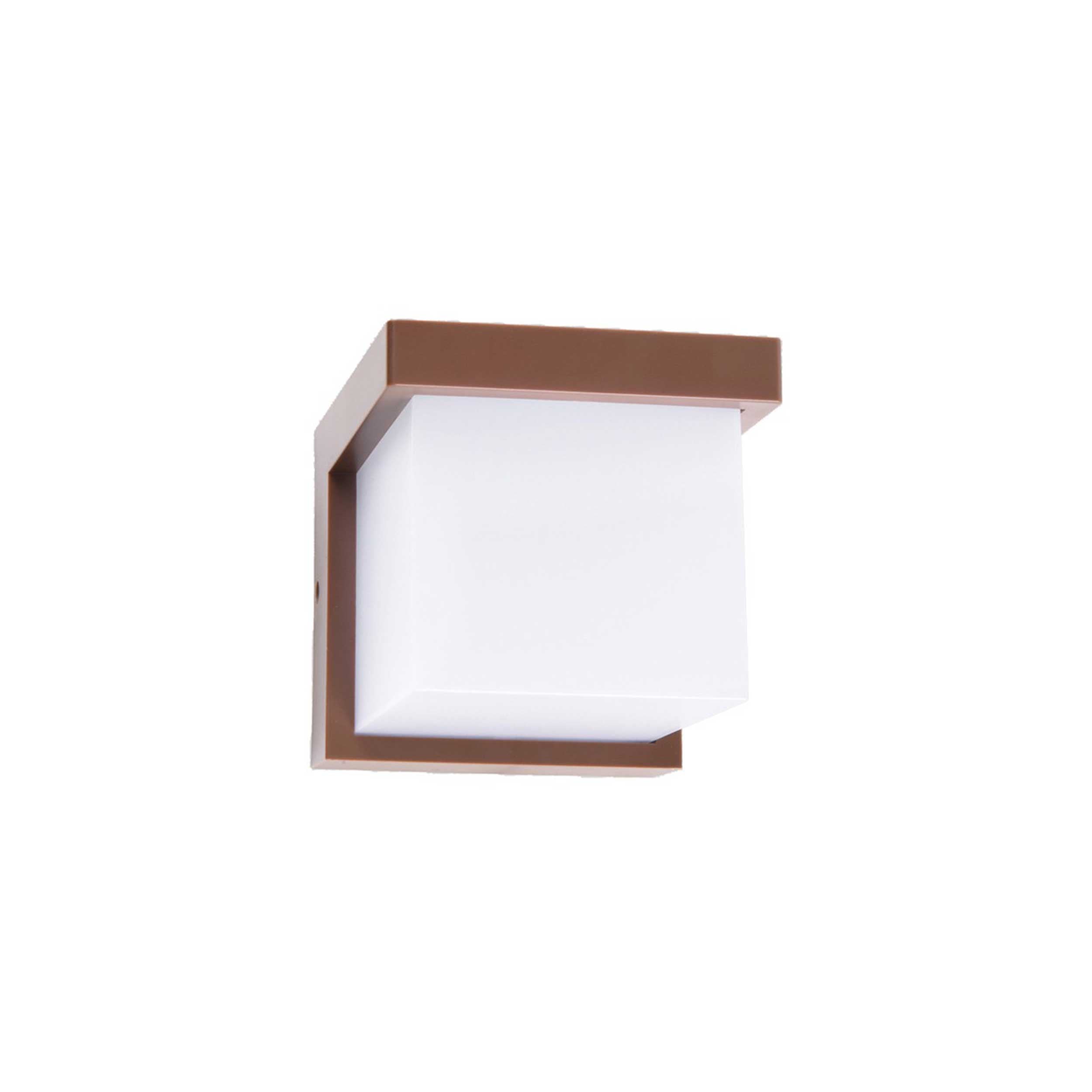 VK Light Neon LED nástěnné svítidlo IP65 čtvercové