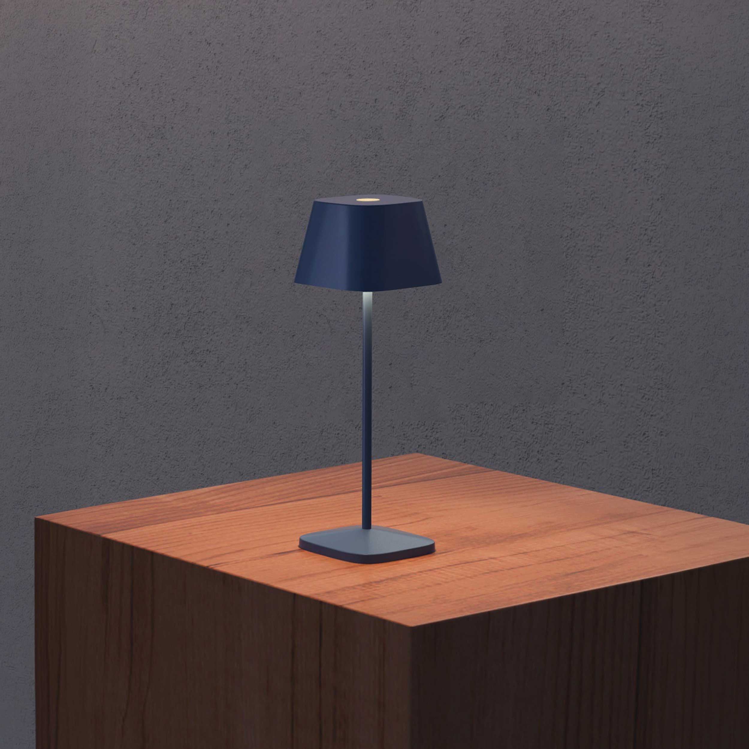 VK Light Opos LED stolní přenosné svítidlo IP65 hranaté