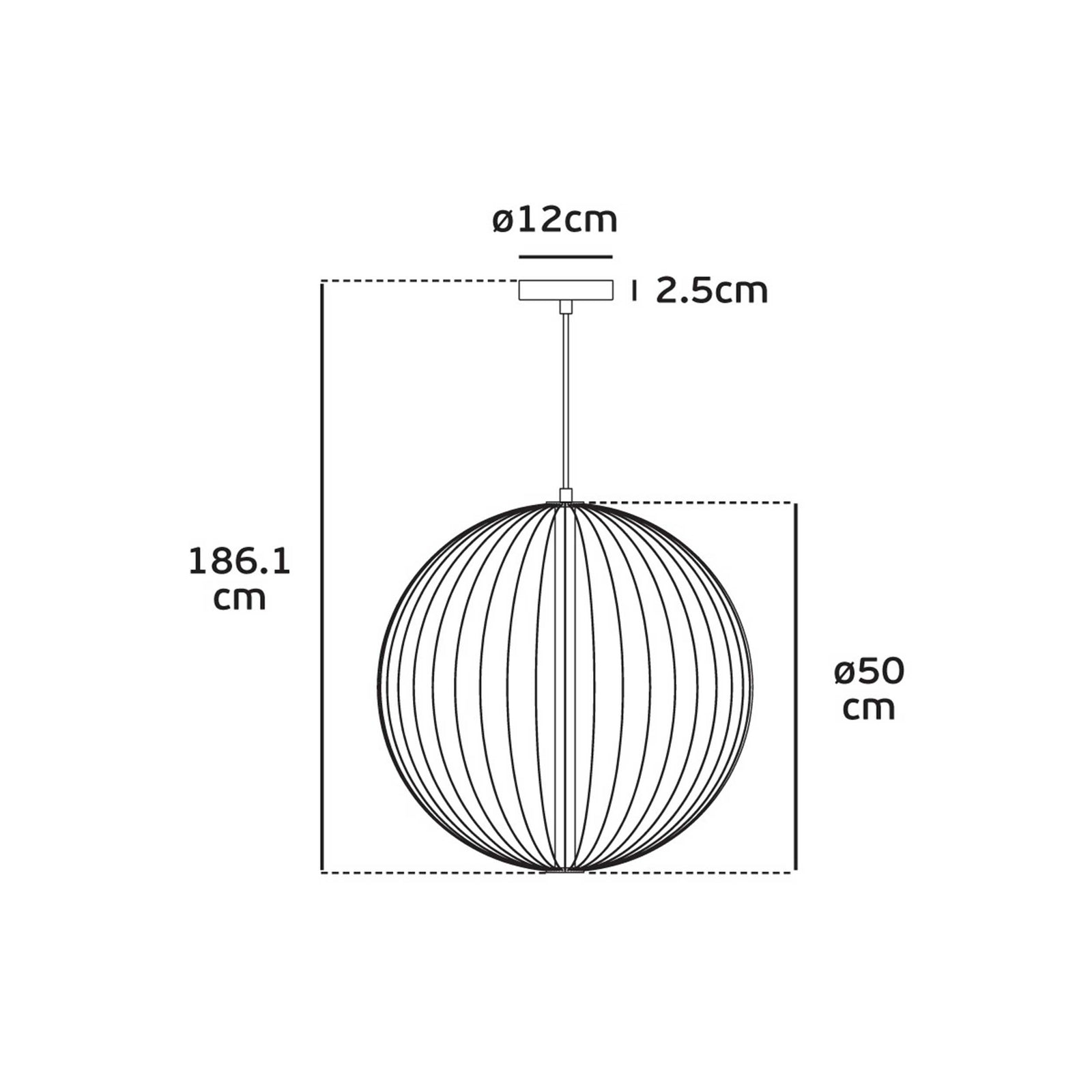 VK Light Polla LED závěsné svítidlo