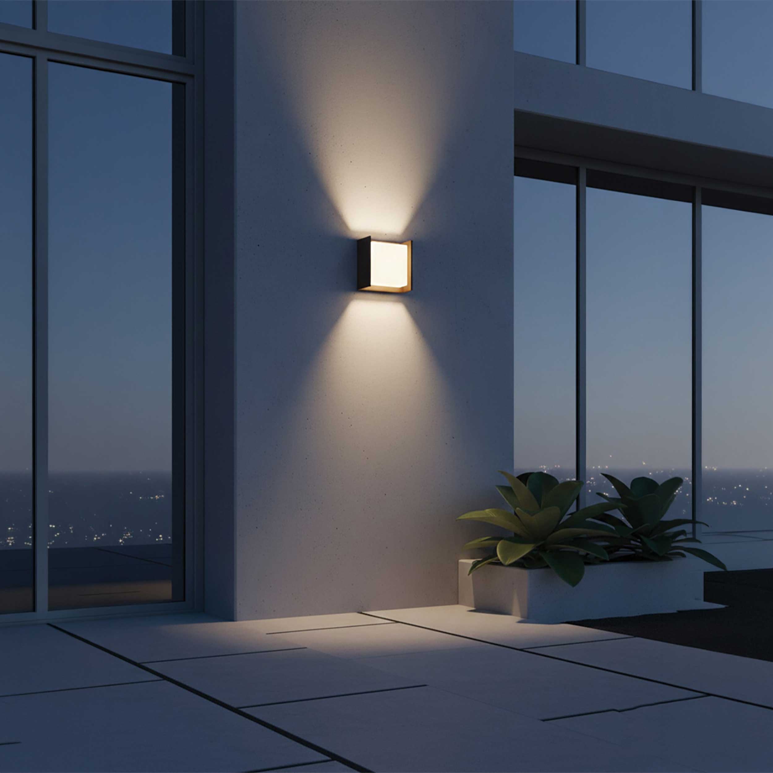 VK Light Tod LED nástěnné svítidlo IP65