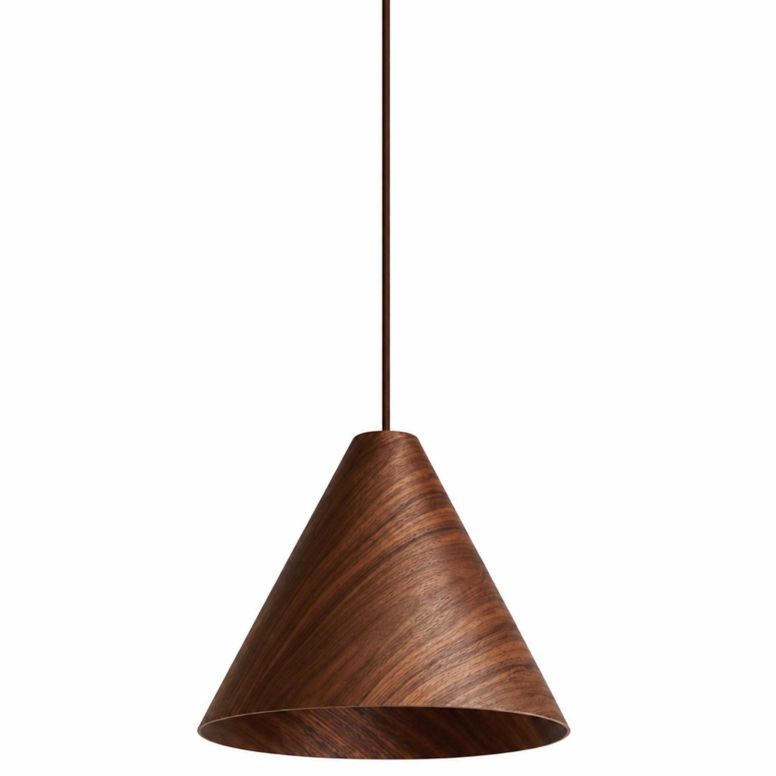 VK Light Woody E27 závěsné dřevěné svítidlo
